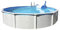 Steinbach Stahlwandpool Set Grande Ø 549 x 135 cm, Pool, Skimmer, Einlaufdüse, Erweiterungsset, Schläuche, 011440