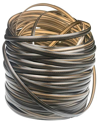 60m-65m Kunststoffgeflechttes Rattan-Reparaturmaterial für Gartenmöbel, langlebiges Korbgeflecht, Sitzbank, Tisch, Set (Kaffee B)