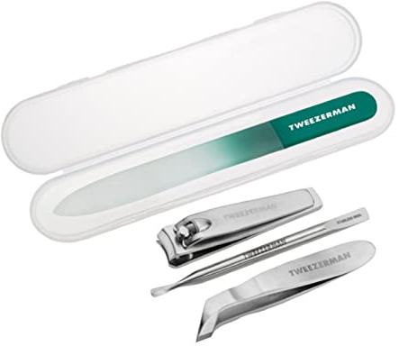 Tweezerman Emerald Shimmer Nail Care Set