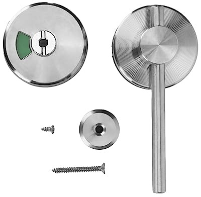 Indicator Door Lock, Toilet Cubicle Door Locks, Indicator Bolt Vacant Engaged Bathroom Privacy WC Toilet Door Lock