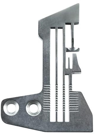 Blooy - E919 Throat Plate Fits Siruba 747 (700F 4-Thread) Industrial Overlock Sewing Machine Needle Plate 2x4mm
