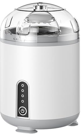 Uova Strapazzate Miscelatore Shaker Elettrico, Rotazione Uniforme uovo Miscelatore Bianco Tuorlo Utensile da Multifunzionale Uova Miscelatori per Uova Strapazzate (WHITE)