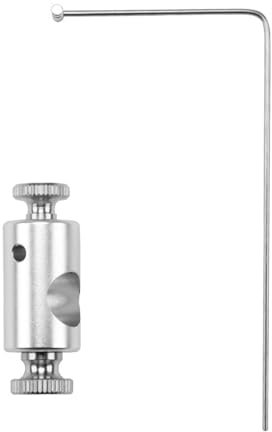 GAOSHA Angelschnur Ständer Fliegenbinden Werkzeug Ersatzteil Ersatz Angelhaken Drehverschluss Schraubstock Zubehör Angelschnur Halter