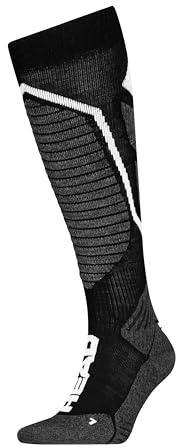 8719965009202 Unisex Ski Performance Kneehigh, Black/dark Grey, 35-38 EU