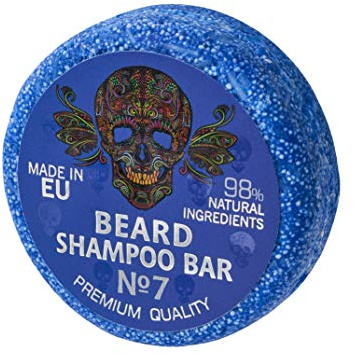 Shampoo per barba da 60 g, crea una bella schiuma, deterge delicatamente la barba, fatto a mano, naturale, senza SLS (№7)