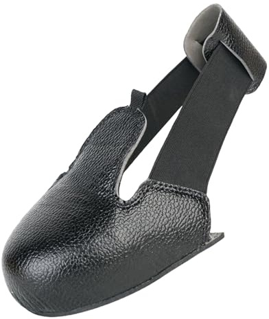 Sharplace 1 pièce Couvre-Chaussures de Sécurité avec Embout en Acier, Surchaussures de Sécurité, Chaussures Protection Anti-écrasement, Semelle Antidérapante, Protection Industrielle Universelle