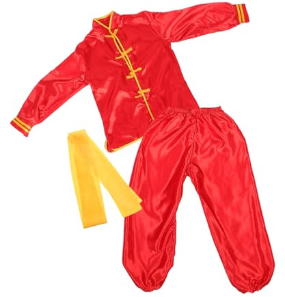 Mikinona Barns Tai Chi Uniform i Andningsbar och Mångsidig Kung Fu Träningsdräkt för Prestationer och Praktik Långärmad