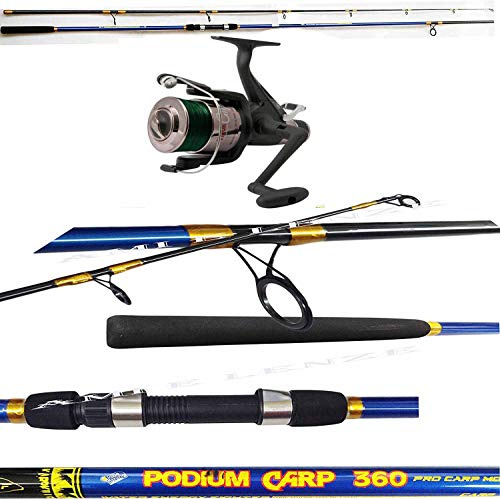 Canna da Pesca CARPFISHING LBS 3 MT.3,60 + Mulinello Carpa Runner
