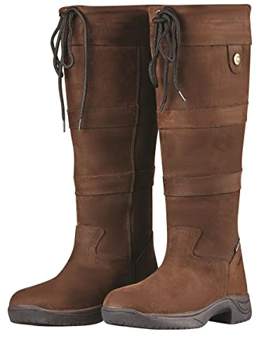 Dublin Adults Unisex River Leather Boots III (3 UK X-Wide) (Chocolate)