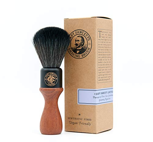 Captain Fawcett Pennello da barba sintetico Manico in legno Captain Fawcett 400 g