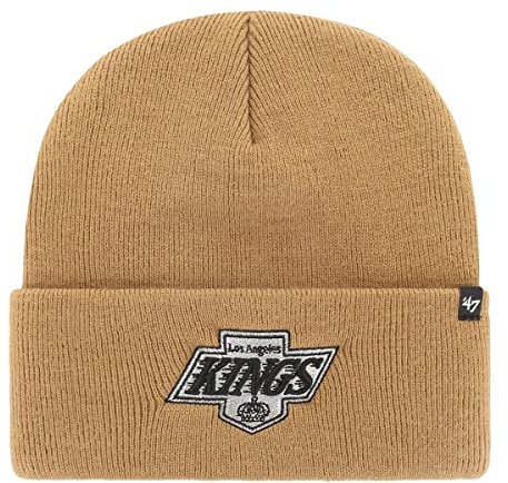 '47 Gorro de punto de marca - HAYMAKER Los Angeles Kings camel
