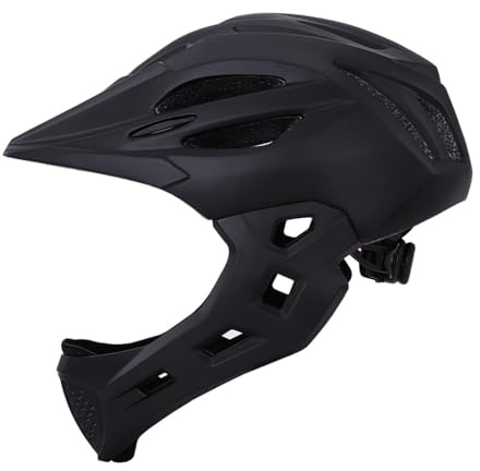harayaa Casco para Jóvenes, Accesorio de Bicicleta, Apto para Snowboard Y Ciclismo, Negro