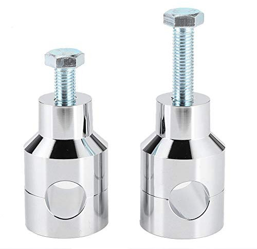 Riser de guidon KIMISS, pince de contremarche de guidon 25mm/1in avec boulon pièces de moto universelles adaptées pour hachoir Bobber