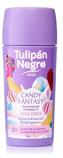 Black Tulip, Deodorante Stick Candy Fantasy, sali di alluminio 0%, 50 ml