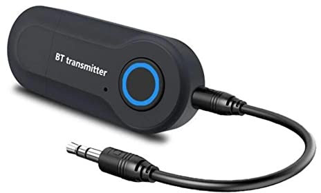 Trasmettitore audio Bluetooth USB, stereo Bluetooth, adattatore TV 3,5 mm, per MP3, MP4, TV, PC, sistema stereo, alimentatore USB