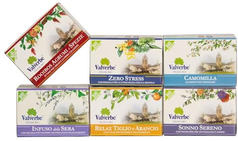 Kit Valverbe Relax Time 6 tisane da 20 filtri cad
