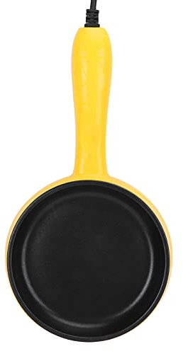 Mini Padella Elettrica Antiaderente 350 W per Cucinare in Dormitorio Sola Viaggiando Leggera