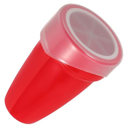 POPETPOP Tamizador De y Colador Manual De para Cocinar y Hornear Herramienta De Cocina para Espolvorear Matcha y Color Rojo