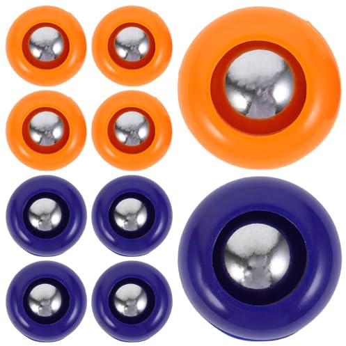 Hemobllo 20 pezzi Mini Shuffleboard Desktop Curling in PP Giochi da Tavolo Scorrevoli per Accessori Sportivi per Uso Interno ed Esterno