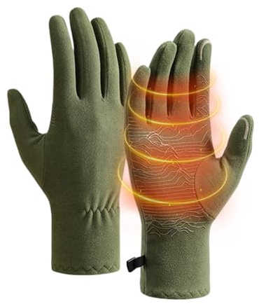 Kletterhandschuhe Damen | Winddichte Ausrüstung mit Touchscreen, Kletterseil-Handschuhe, für Winter, Bergwanderungen, Wandern, Camping, Reisen