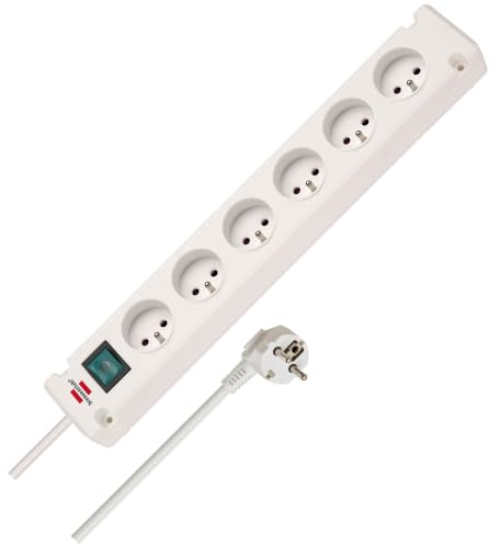 Brennenstuhl 1150651114 Bremounta sockel med 4 uttag, 1150651326