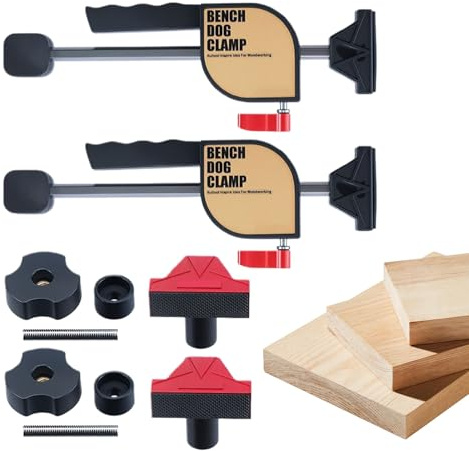 Pinces en bois pour le travail du bois, serrage rapide réglable, outils en bois, poignée de blocage rapide, pour couper, montage, collage, réparation, meubles, établi, atelier