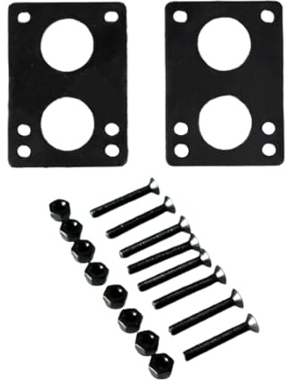 kesurpae Skateboards Longboards Riser Gummistötdämpare Storlek Stötdämpning Reducerar Vibrationer För Cruiser Tillbehör Skateboards Skateboard Longboard Tillbehör