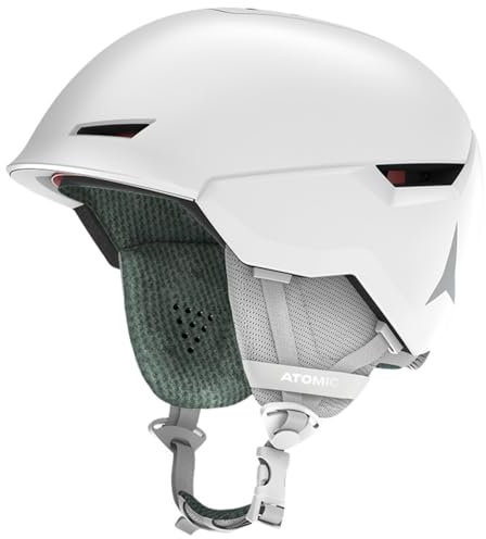 ATOMIC Revent+ Skihelm in Weiß Heather Größe S - Unisex für Erwachsene - Individuelle Passform für präzisen Sitz - Überlegener Aufprallschutz - Innovatives Belüftungssystem - Kopfumfang 51-55 cm