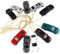 Tiuimk 10x Colorful Light-up Plastic Model Cars with Wires 1:150 EC150-3 for N Scale Layouts