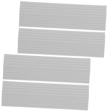 WRITWAA 4pièces Rampe De Seuil pour Aspirateur Robot Lot de Rampes De Seuil Portables Et Inclinées Résistantes Aux Chocs Et Antidérapantes