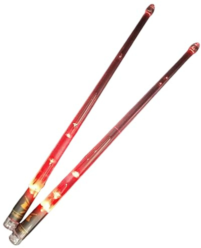 Drumsticks LED USB - bâtons de musique lumineux, lumières à percussion pour | Bâtons de tambour en lumière multicolore, tiges de percussion clignotantes pour scène, tests, bande musicale