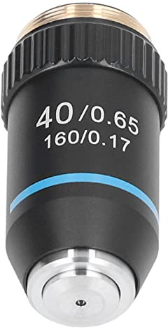 RASTKY Obiettivo Ad Alto Ingrandimento 40X Microscopio Acroscopio Acromatico Obiettivo 20,2 Mm Thread Standard RMS Migliore per l'analisi Biologica