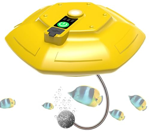Aérateur de Seau à Appâts 3 Modes Électrique Portable Silencieux