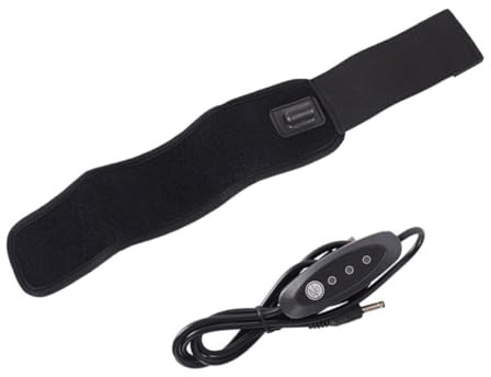 BESPORTBLE Riscaldatore Riscaldamento Rapido in Neoprene per Obiettivo Nero USB 3 Livelli di Temperatura e Conservazione del Calore per Fotocamere All'aperto