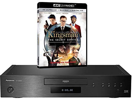 Panasonic DP-UB9000 MULTIREGION for DVD Blu-ray Player Bundle with Kingsman Ultra HD 4K Blu-ray Disc