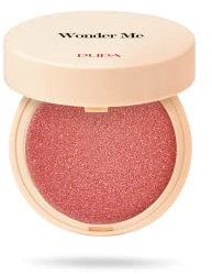 Pupa Blush Wonder Me (Colore 002 Hug Me Glow) Fard Viso Effetto naturale con Acido Ialuronico, Guance perfezionate senza Macchie, disponibile in 9 Varianti Colore (Formato 4 g)