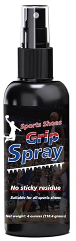 Spray de Poignée pour Chaussure de Basket 118ml, Spray de Bord pour Chaussures de Basketball Fournit de la Traction, Utilisé pour le Nettoyage et l'Amélioration de la Poignée des Chaussures de
