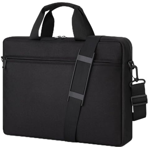 HEDUGO Laptop Bag Case 15.6 Inch Computer Sleeve Messenger Bag with Adjustable Shoulder Strap Briefcase Carry Case for Men Women to Work School Travel,Fit 14 to 16 Inch Laptops