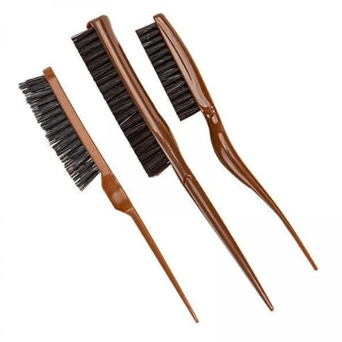 QSTDGVPW Juego de 2x 3 Piezas de Cepillos para Cardar, Peines para Peinar El Cabello, Peines para El Cabello, para El Hogar, El Salón O Viajes, Juego D