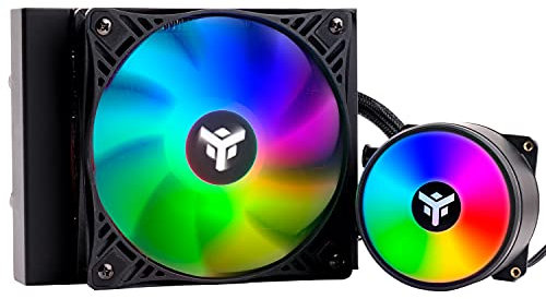 Dissipatore a liquido EVOLIQ 120 Rainbow - 120mm, skt universale, PWM