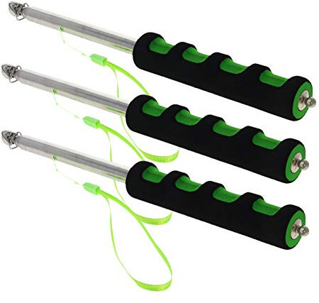 Othmro Puntero telescópico para profesores, palo de puntero para profesores, puntero de mano extensible, puntero retráctil para aula, pizarrón blanca, extensible para maestros, guías, entrenador se