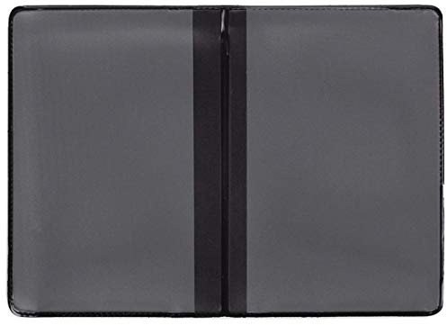 KFZ Schein Schutzhülle PVC 2 Fächer Etui Mappe Kartenhülle für Fahrzeugschein Hülle Made in Germany