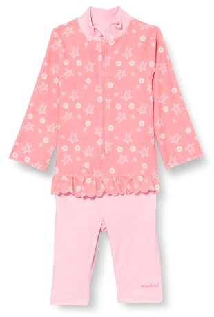 Playshoes UV-Schutz Einteiler Unisex Kinder Badeanzug Schwimmanzug Badebekleidung, Hawaii Langarm, 98/104