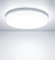 Kambo Lampada da Soffitto LED Luce Rotonda ∅30cm 48W Plafoniera LED Moderno IP44 Impermeabile Bianco Freddo 6500K 4320LM per Bagno Cucina Camera da letto Sala Soggiorno Corridoio Ufficio Cantina