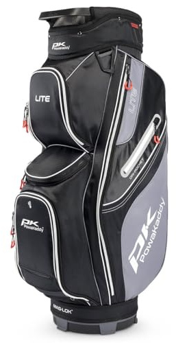 Powakaddy Lite All-rounder Cart Bag - Black/Grey - One Size