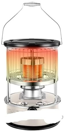 Chauffage et poêle au kérosène 6 L, 9 000 BTU, chauffage radiant portable for le camping, la chasse, cuisine, maison, garage