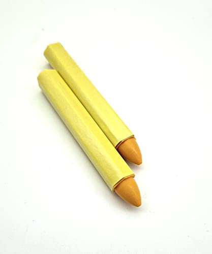 2 gessetti per pneumatici, gialli, marcatura per pneumatici