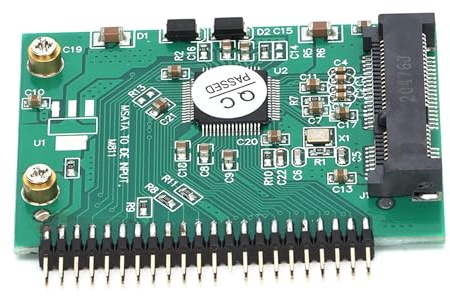 Dpofirs MSATA SSD zu 3,3 V 1,8 Zoll 44pin IDE SSD Adapter, Konverter für Laptop