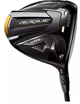 Callaway Herren Rogue St Max Golf-Driver, Schwarz, 44,5