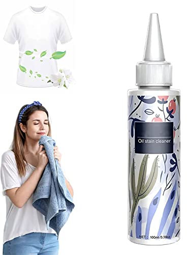 Nml Fleckentferner, Ölfleckenentferner für Kleidung, Reiniger für hartnäckige Flecken auf Kleidungsstücken, Fleckentferner für Kleidung, Notfall-Fleckenrettungs-Fleckenentferner (1Stück)